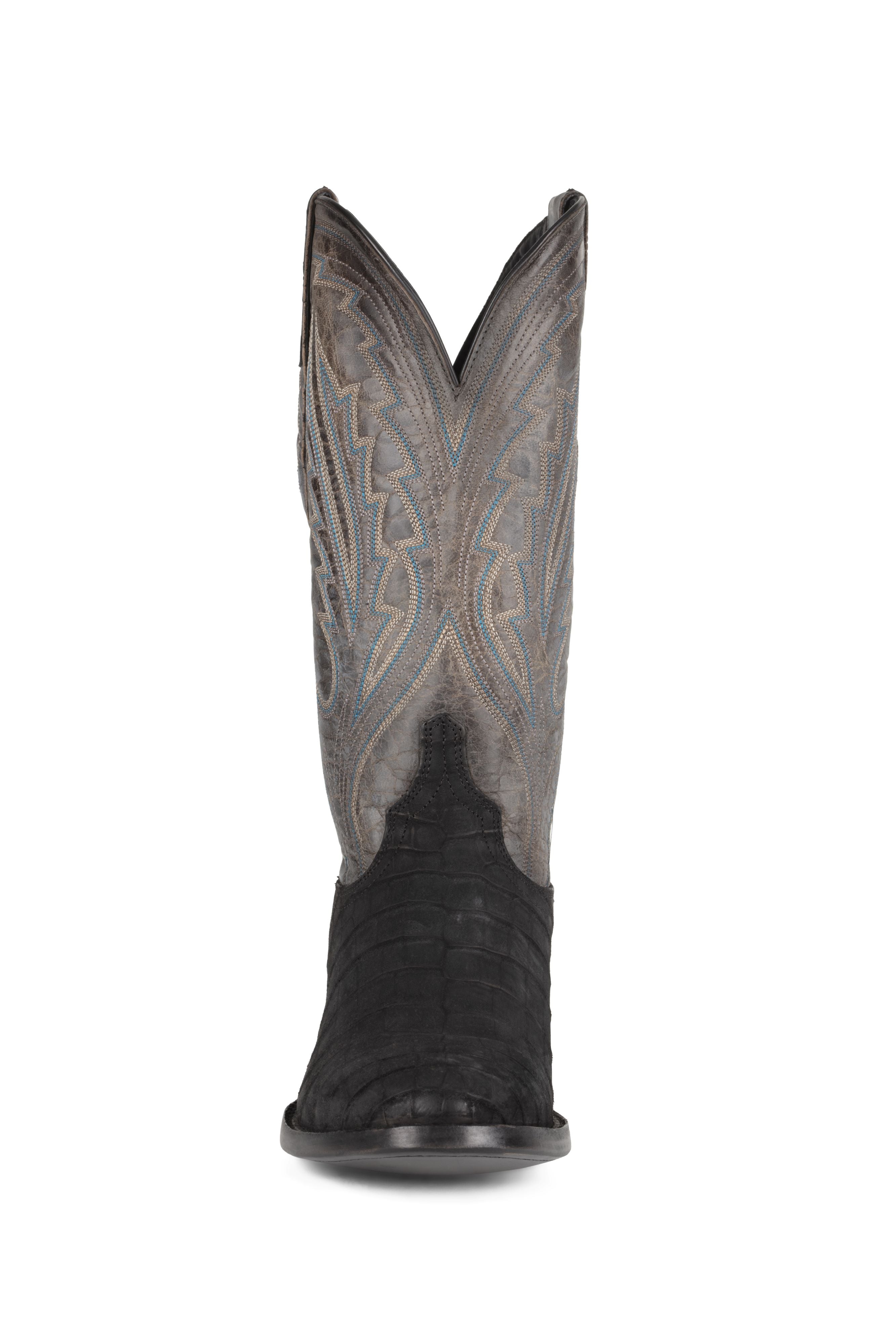 Allens Brand - Sueded Nile Belly - Black