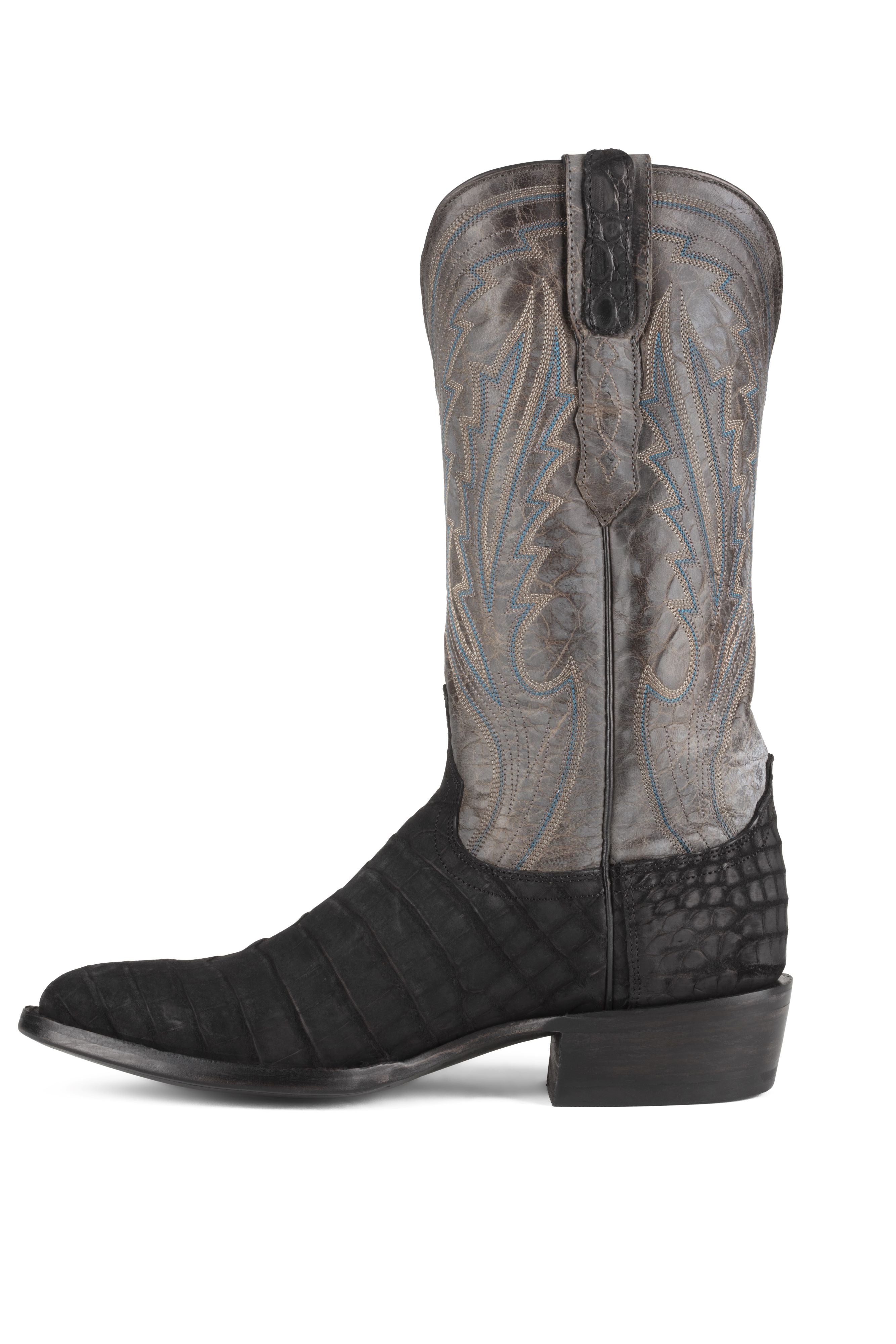 Allens Brand - Sueded Nile Belly - Black