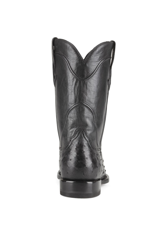 Allens Brand - Full Quill Ostrich - Roper - Black view 5