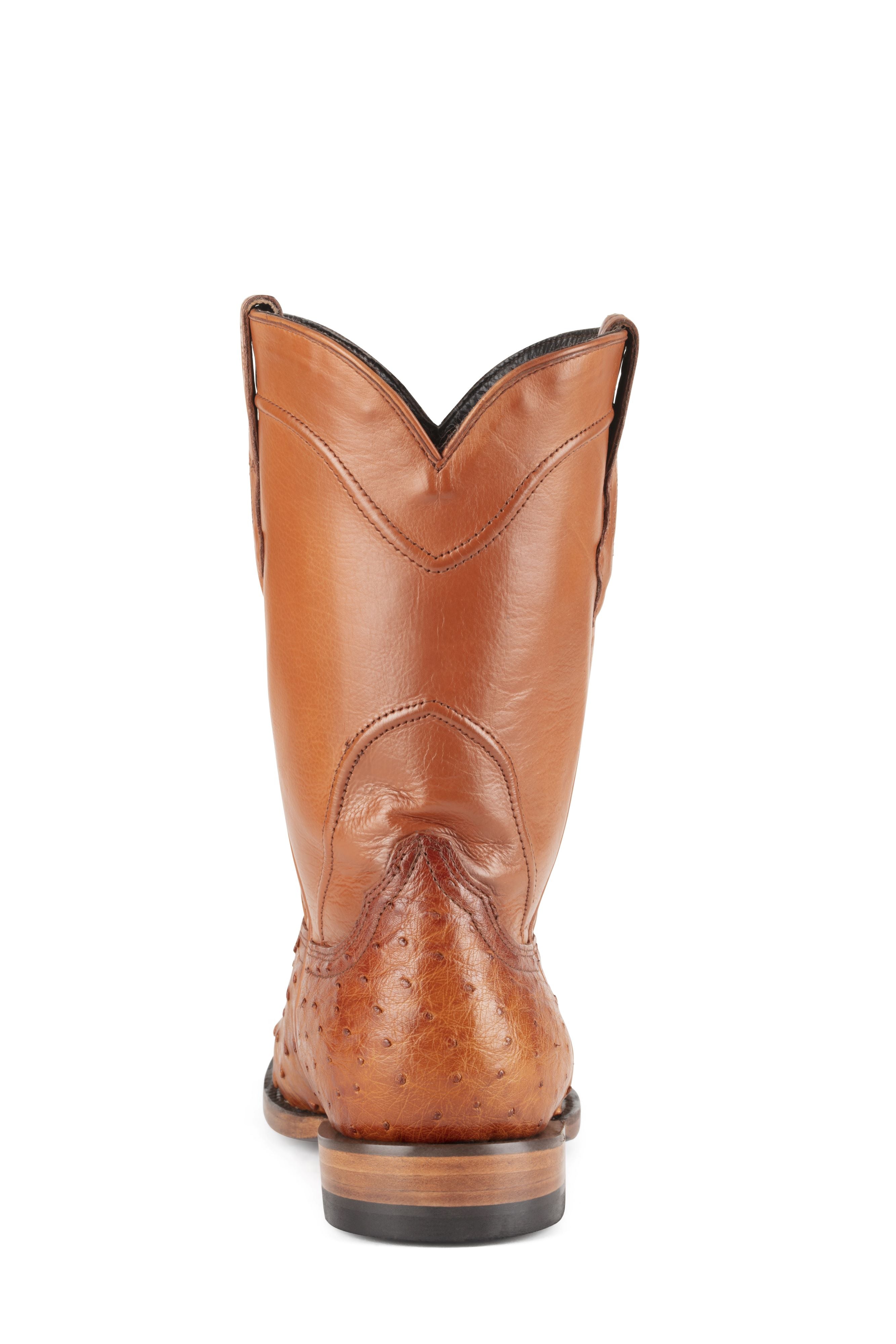 Allens Brand - Full Quill Ostrich - Roper - Brandy