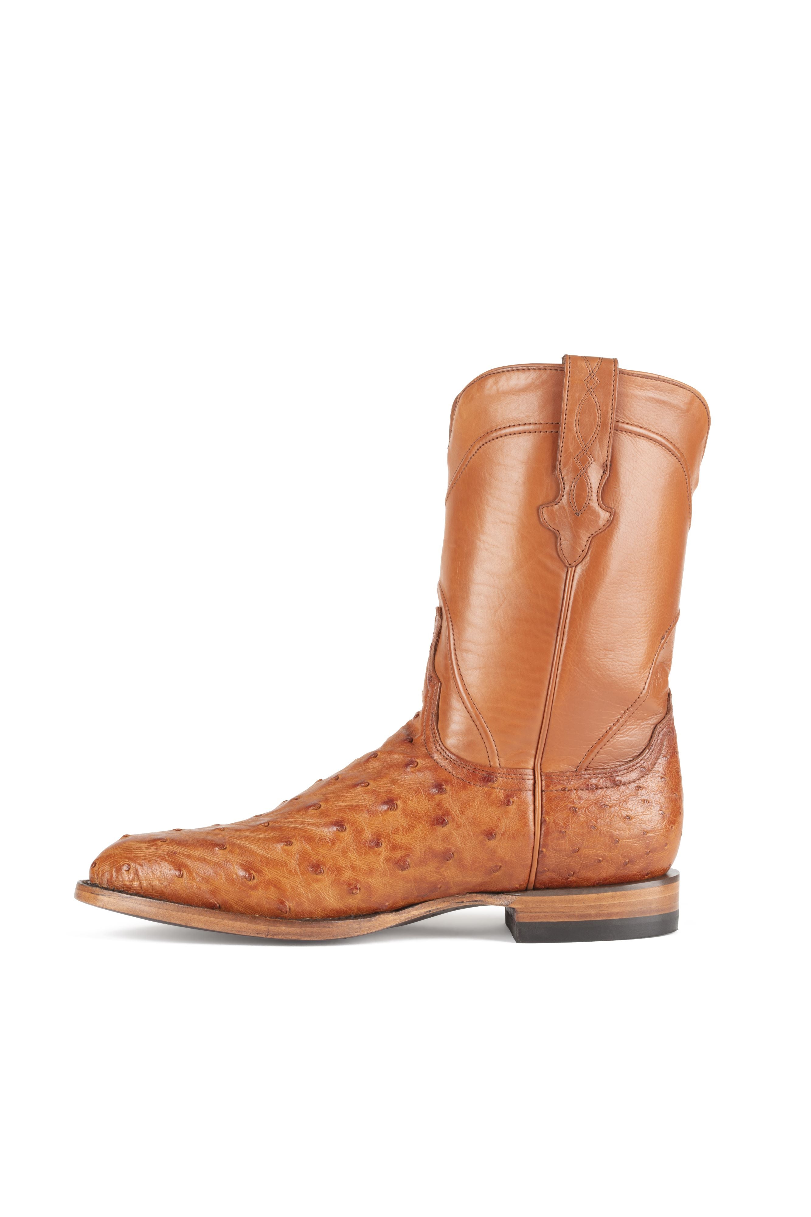 Allens Brand - Full Quill Ostrich - Roper - Brandy