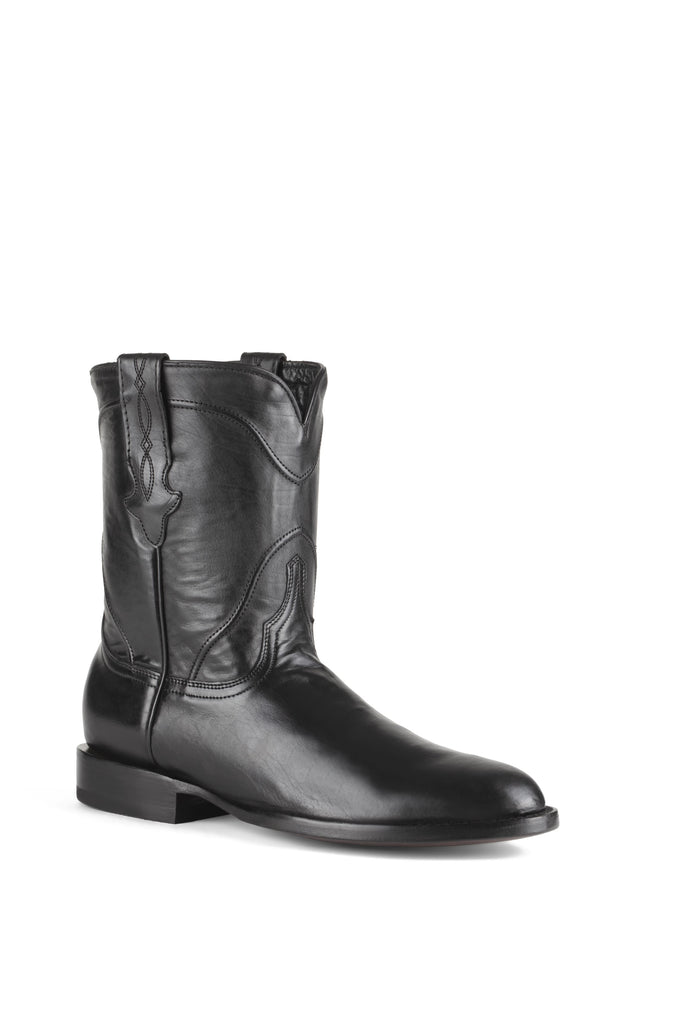 Black roper boots deals