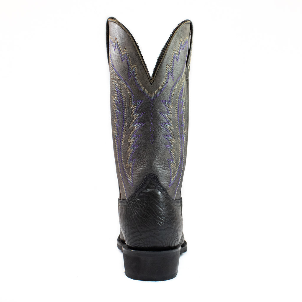 Azulado - Ranch Boot (Rubber Sole) - Black view 5