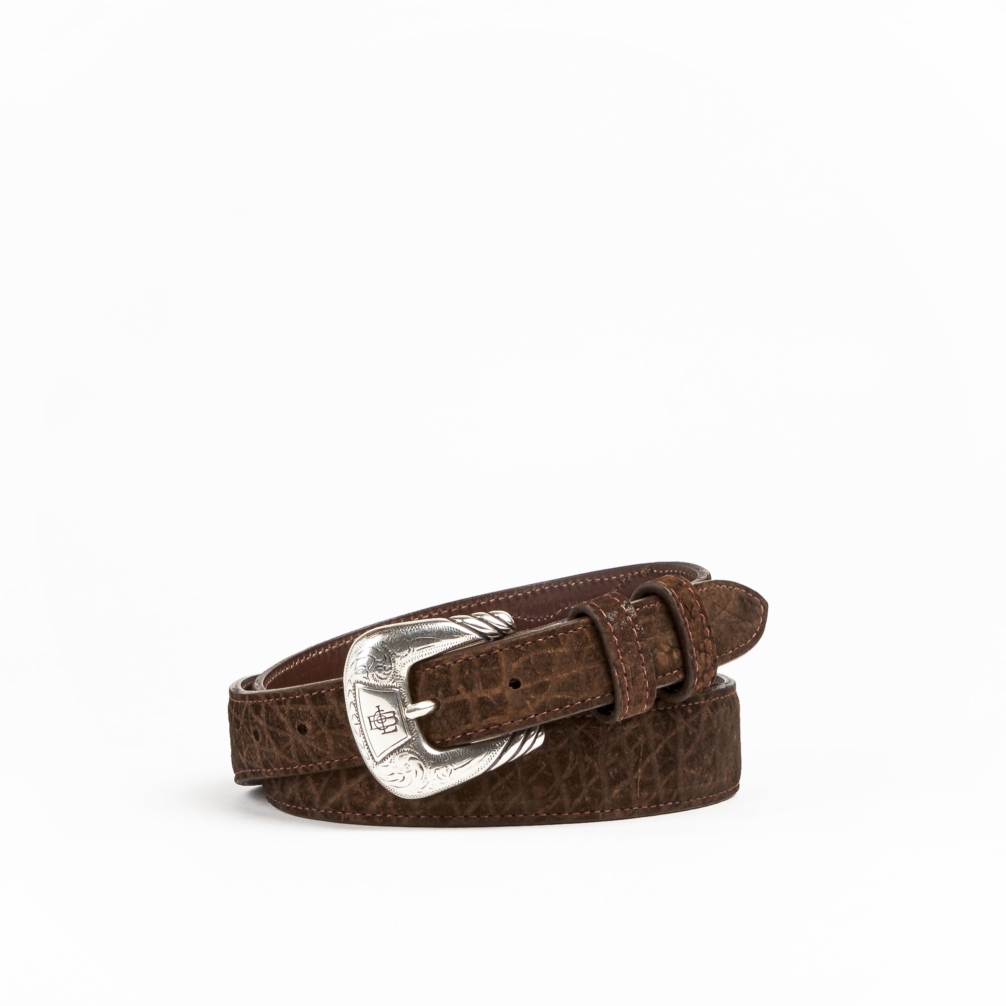 Allens Boots Exclusive Taper Chocolate Hippo Belt #2HH-B