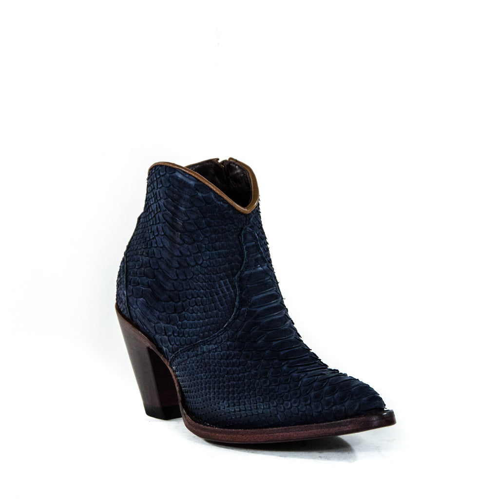 Azulado - Kyra - Almond Toe - Navy Suede view 1