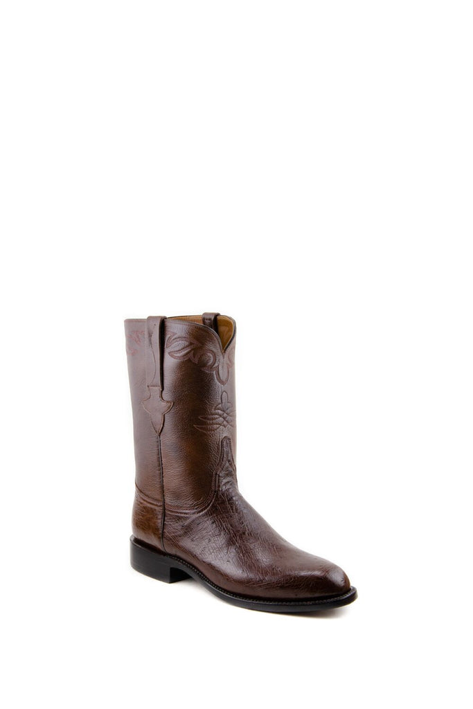 SMOOTH OSTRICH ROPER • Lucchese Men's view 2