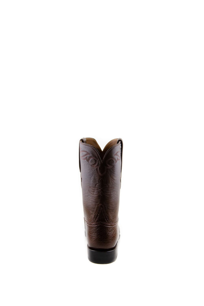 SMOOTH OSTRICH ROPER • Lucchese Men's view 7