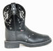 Women's Justin Deercow Black Boots #L9977 view 2