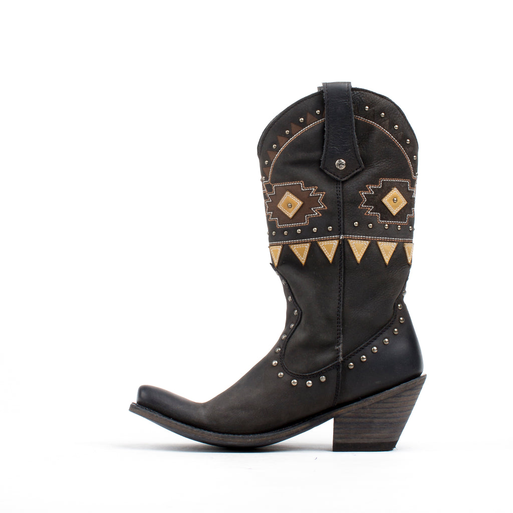 Women's Liberty Black Boots Vegas Negro #LB-711544B view 4