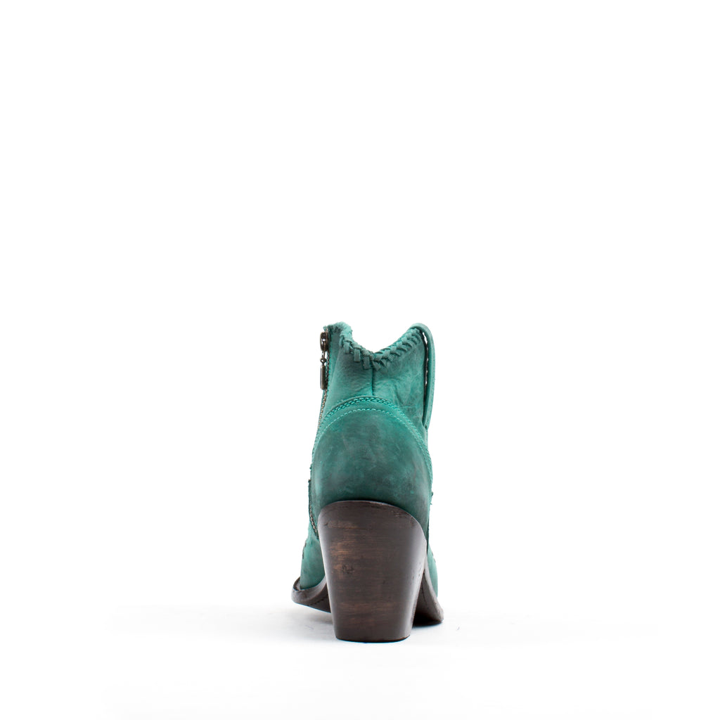 Women's Liberty Black Boots Mulan Turquoise Stonewashed #LB-812344-F view 2