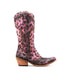 Women's Liberty Black Boots Chita Lipstick Stonewashed #LB-711228-H view 4