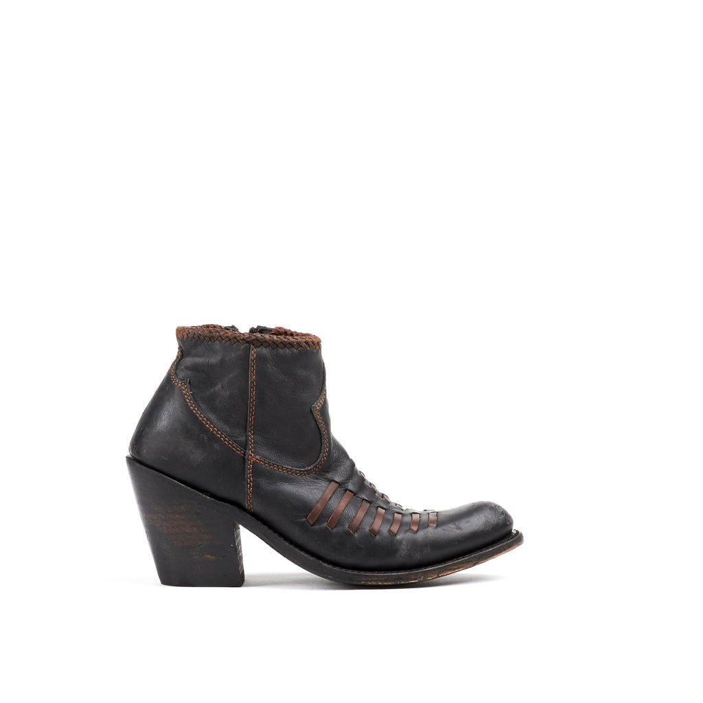 Women's Liberty Black Boots Delano Negro Stonewashed #LB-812347-B view 5