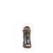 Women's Corral Cutout Shortie Boots Black/Yellow #Q5021 view 5