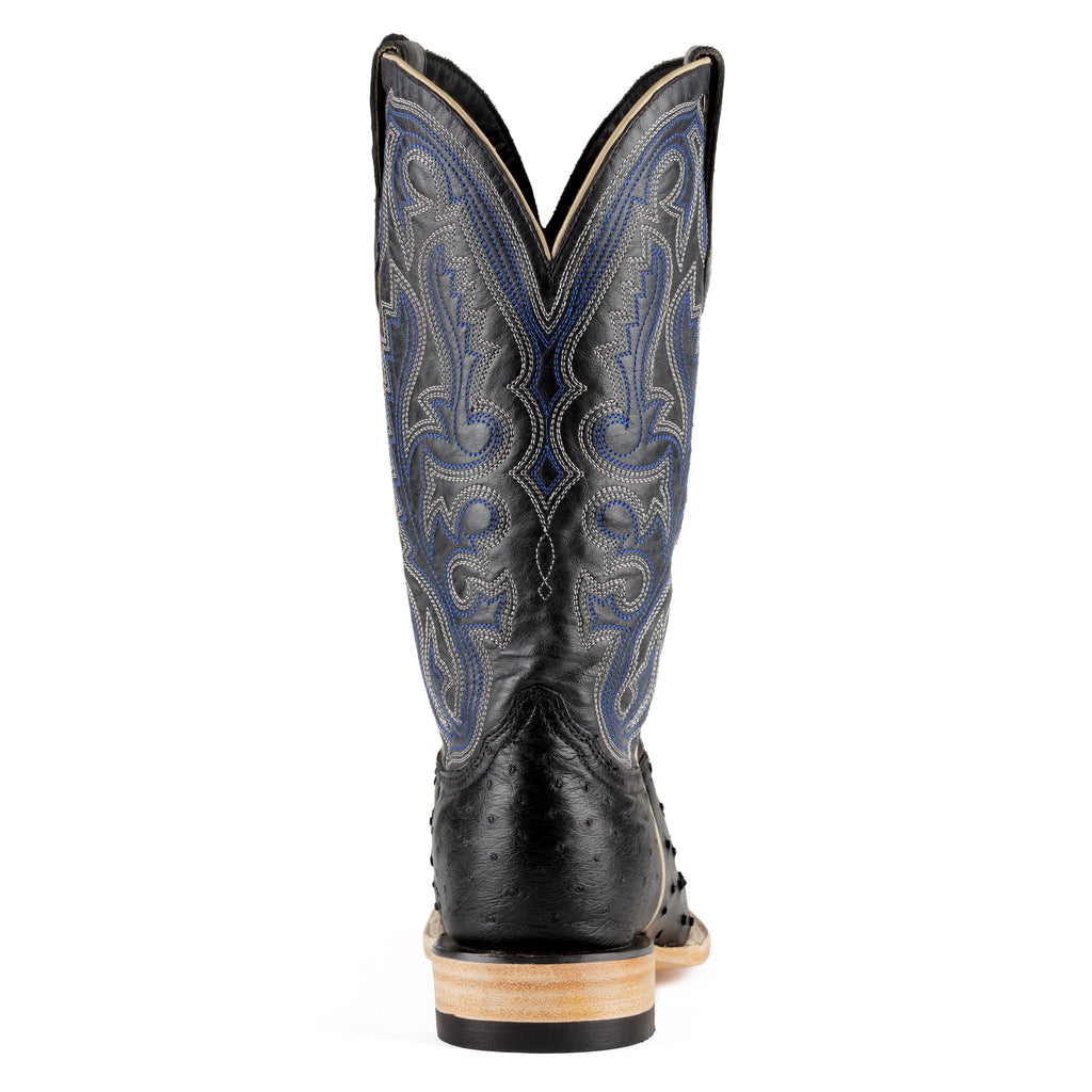 Black ostrich boots womens new arrivals