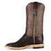 Resistol Boots - Full Quill Ostrich - Square Toe - Nicotine view 2