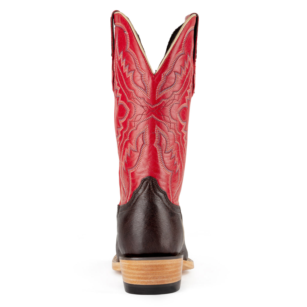 Resistol Boots - Smooth Quill Ostrich - Cutter Toe - Nicotine view 5