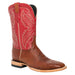 Resistol Boots - Smooth Quill Ostrich - Square Toe - Cognac view 1