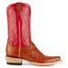 Resistol Boots - Cognac Smooth Ostrich - Cutter Toe - RB0204052CW view 3