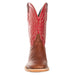 Resistol Boots - Smooth Quill Ostrich - Square Toe - Cognac view 4