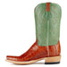 Resistol Boots - Caiman Belly - Cutter Toe - Barnwood view 2