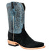 Resistol Boots - Rough Out Suede - Cutter Toe - Black view 1