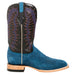 Resistol Boots - Rough Out Suede - Square Toe - Navy view 3