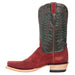 Resistol Boots - Rough Out Suede - Cutter Toe - Dark Red view 2