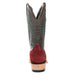 Resistol Boots - Rough Out Suede - Cutter Toe - Dark Red view 5