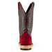 Resistol Boots - Rough Out Suede - Square Toe - Dark Red view 5