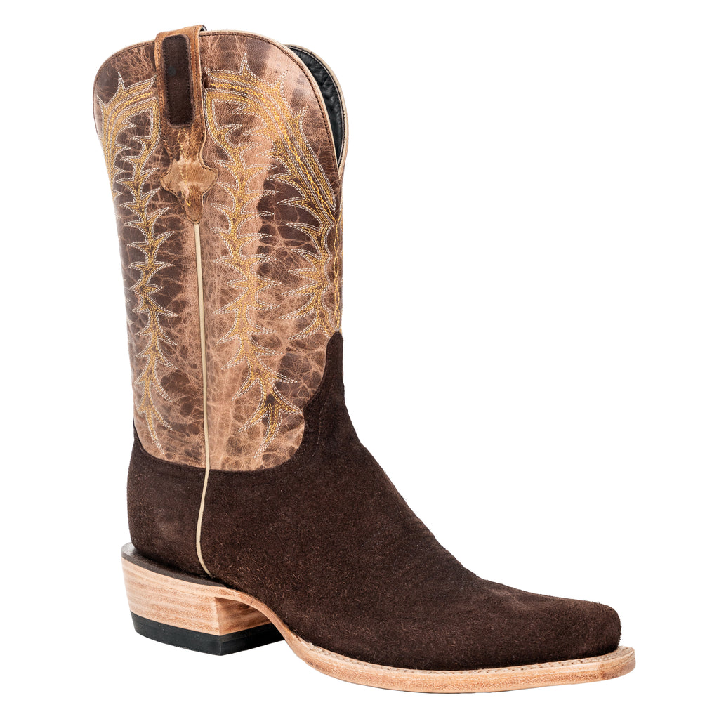 Rough out on sale suede cowboy boots
