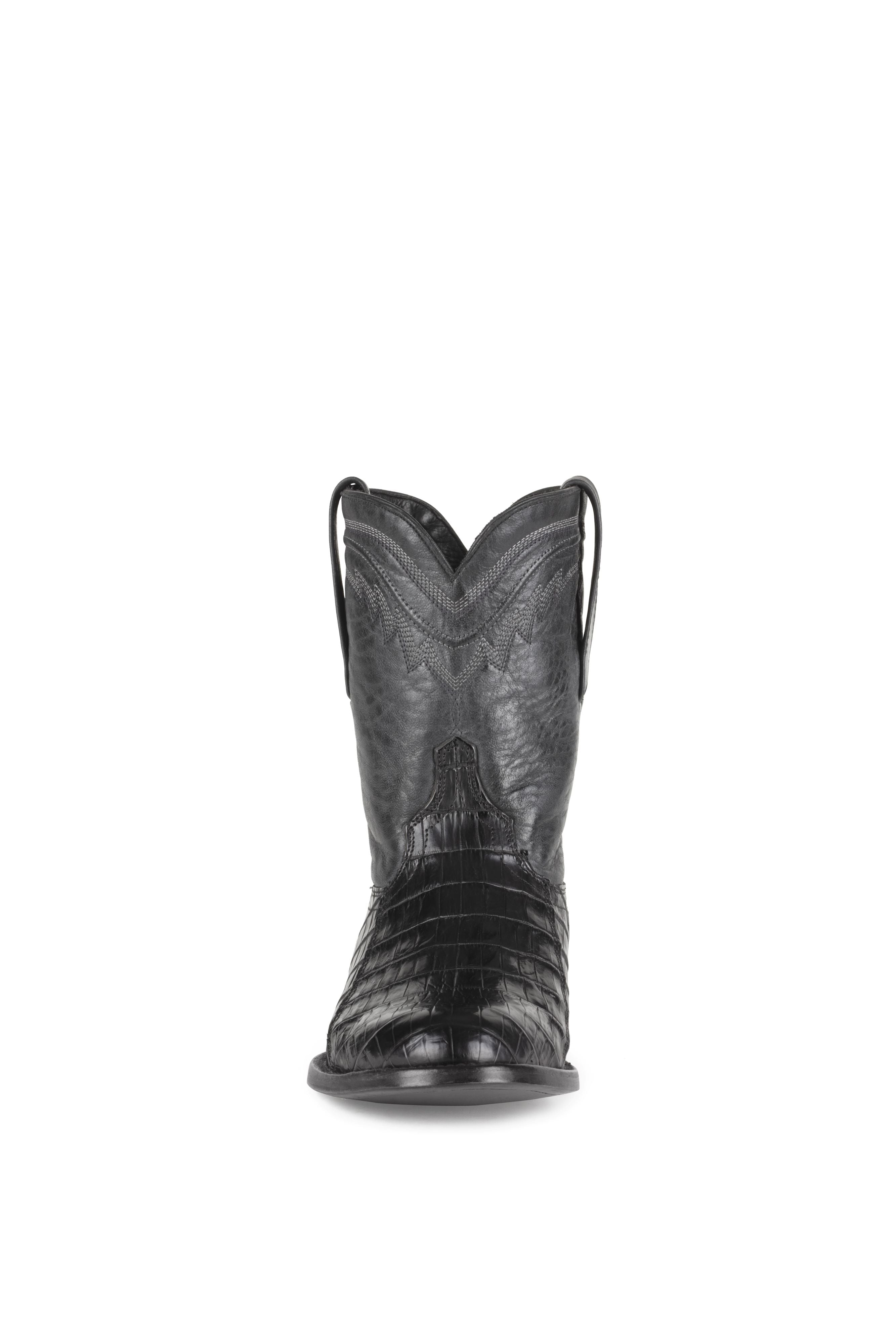 Allens Brand - Nile Belly - Roper - Black