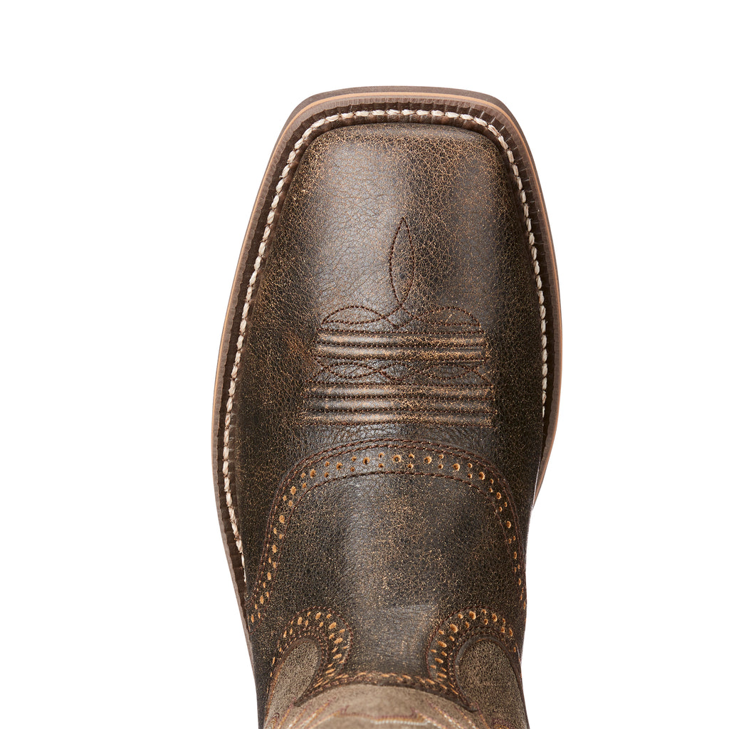 Men's Ariat Heritage Roughstock Boot Brown #10023176 view 5