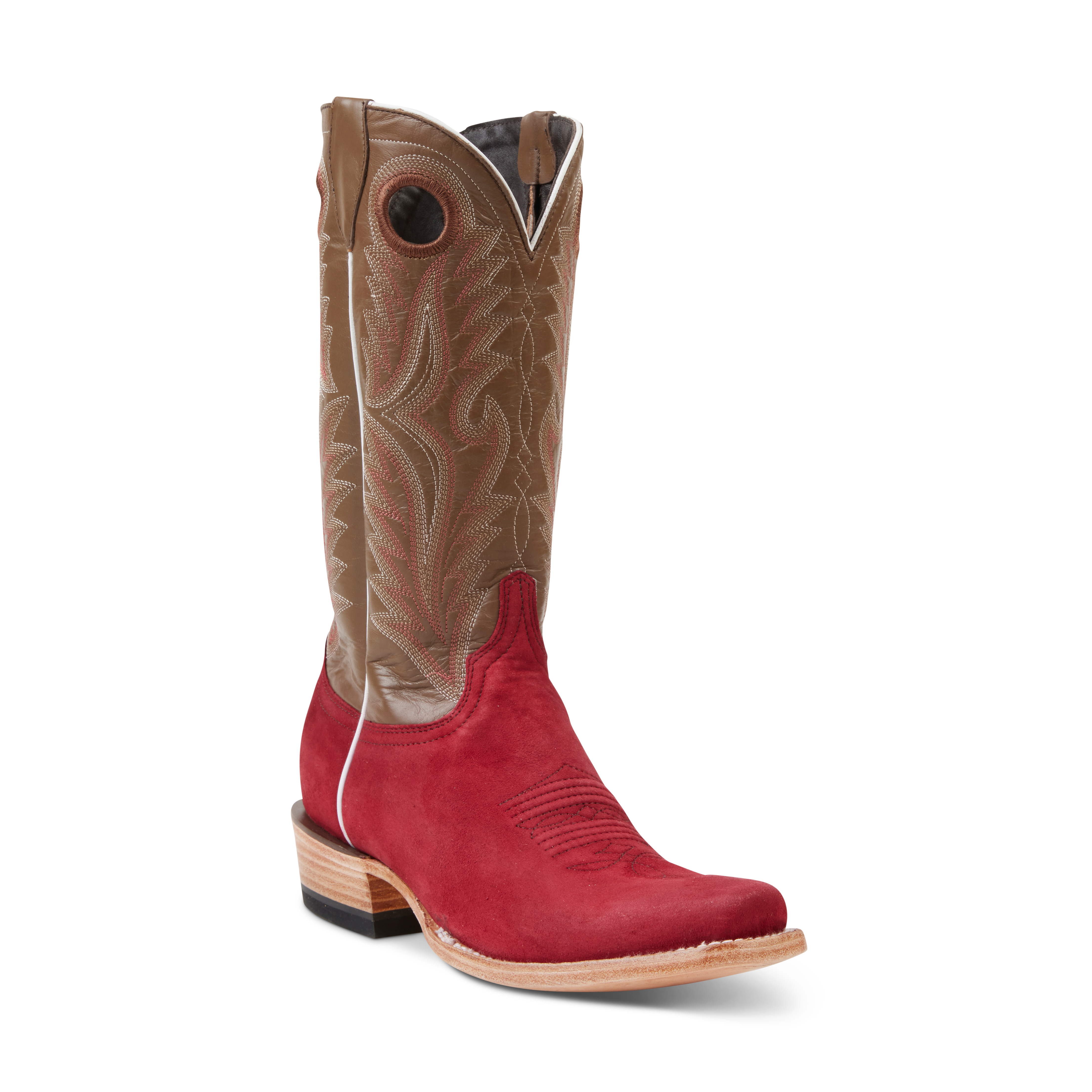 Azulado - Shane (Rubber Sole) - Cutter Toe - Cabernet