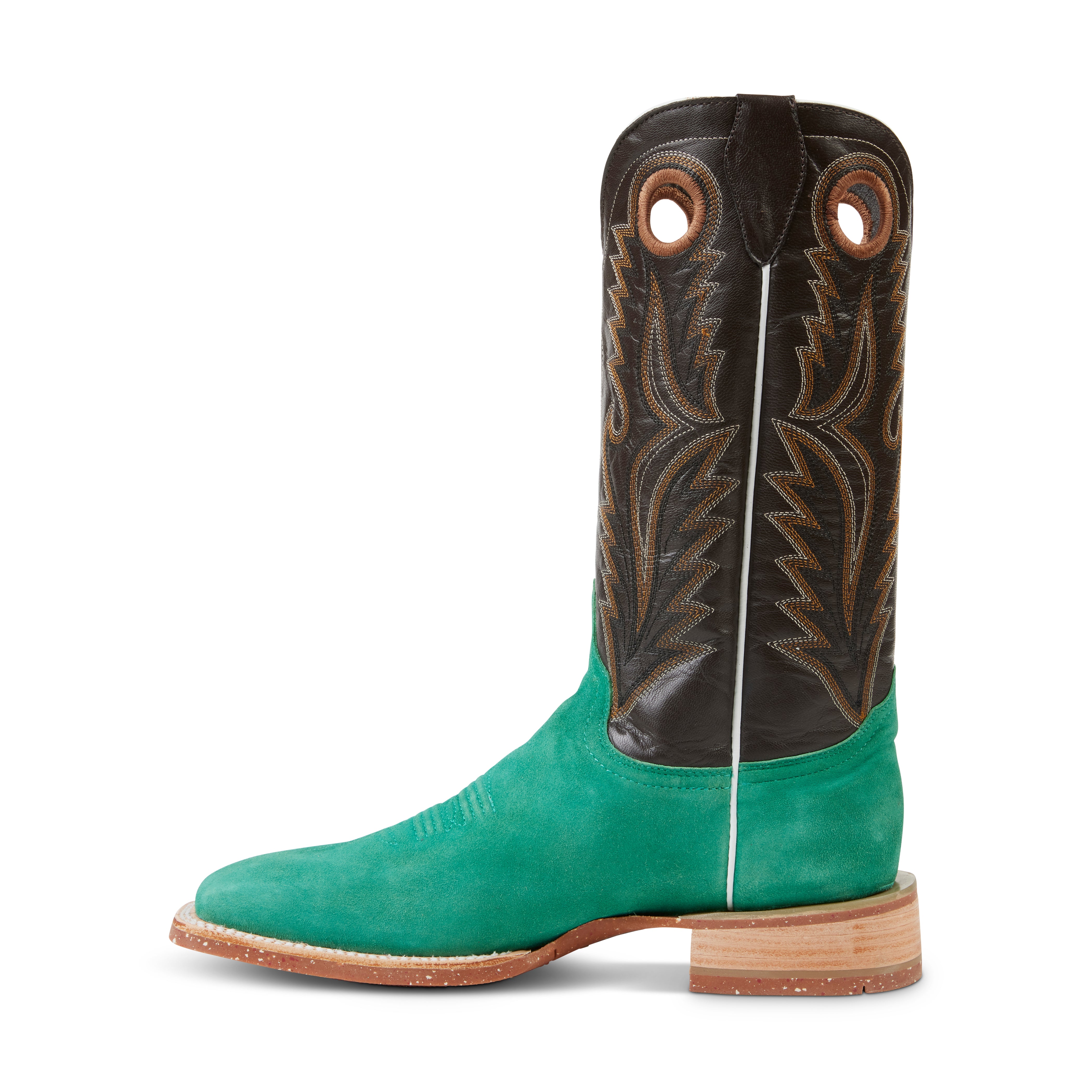 Azulado - Shane (Rubber Sole) - Square Toe - Jade