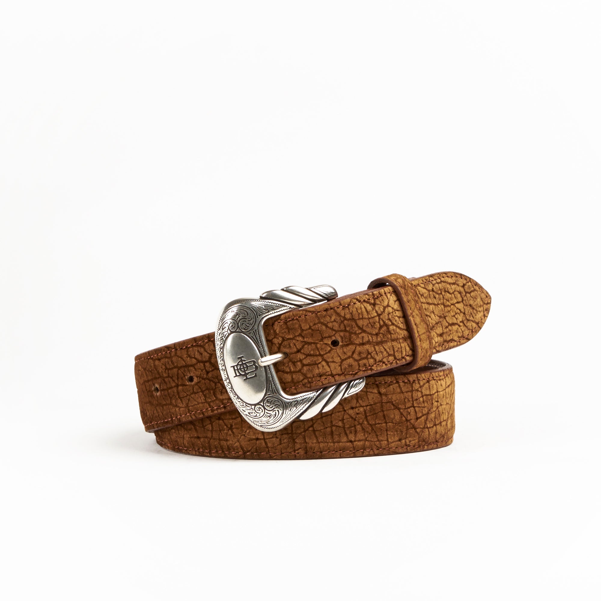 Allens Boots Exclusive Straight Tan Hippo Belt #5HH-U