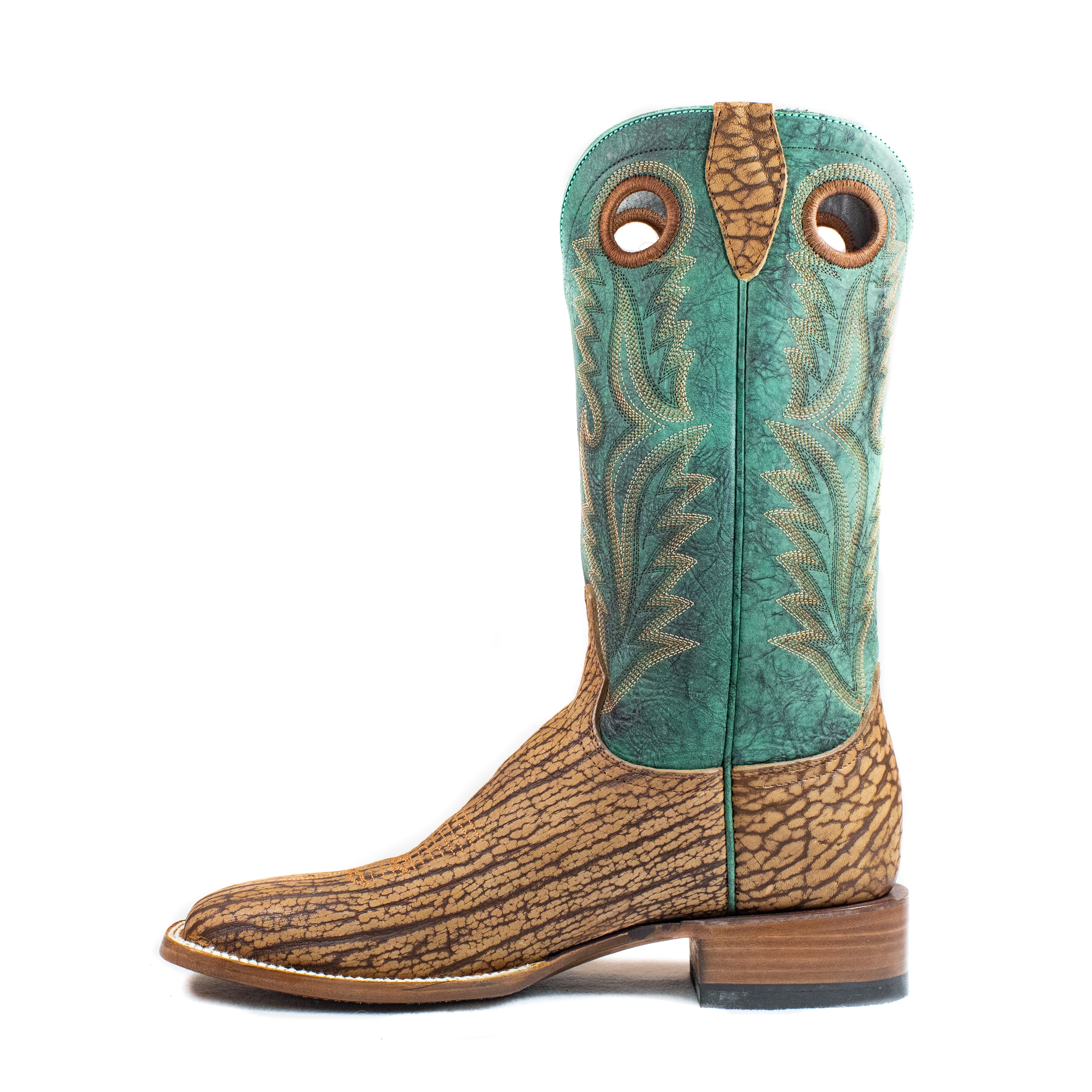 Azulado - Joaquin (Rubber Sole) -  Square Toe - Sand