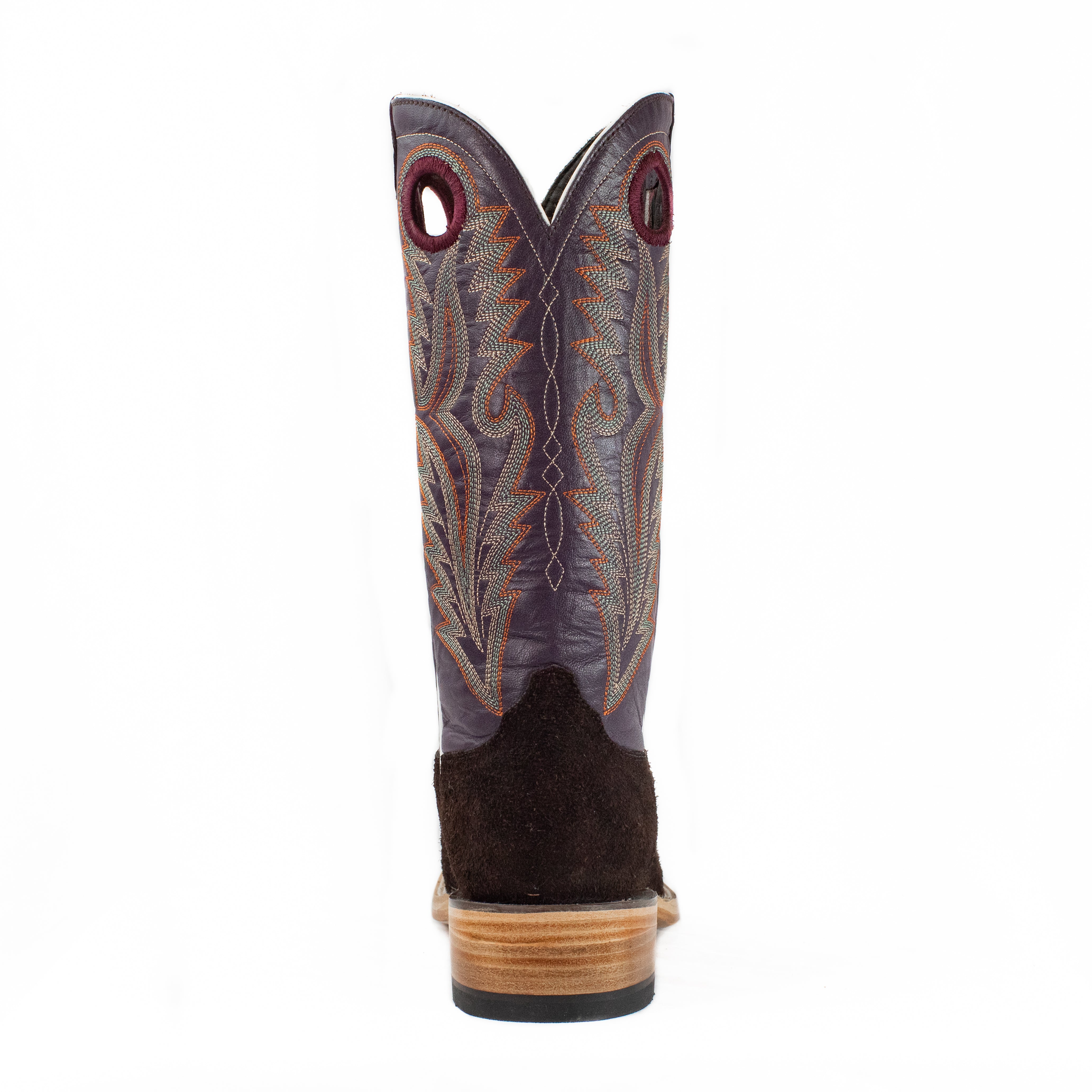 Azulado - Shane (Rubber Sole) - Square Toe - Chocolate