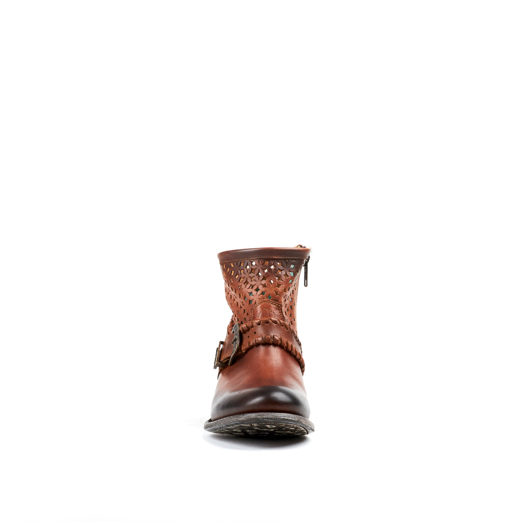 Women's Corral Boot Brown Cutout Ankle #Z0016 view 6