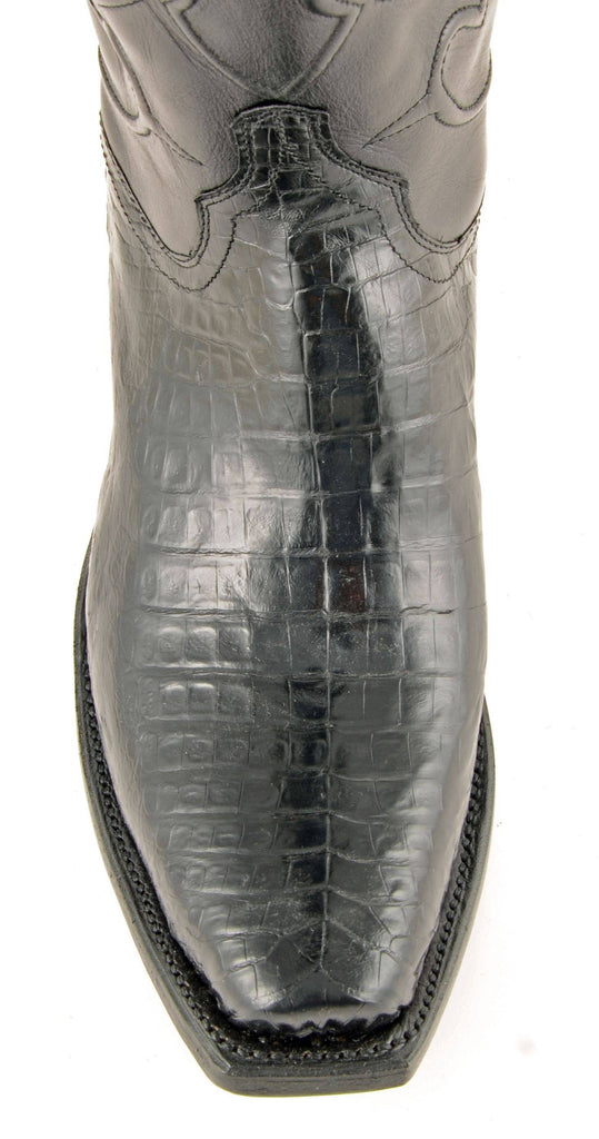 Lucchese - Caiman Belly - Black view 3