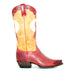 Women's Liberty Black Mulan Boots Rojo #MAC-114 view 6