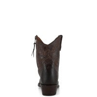 Women's Lucchese Mad Dog Goat Boots Chocolate Burn #N9754 R4 view 7